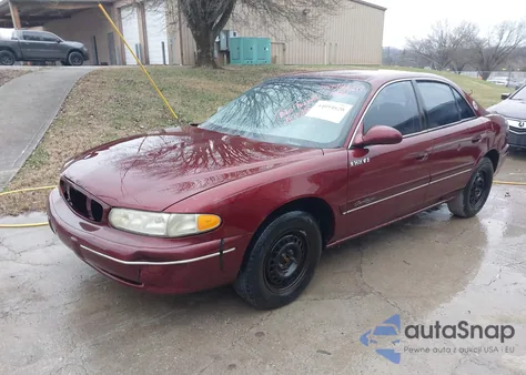 2000 Buick Century Custom from USA, damaged, VIN 2G4WS52J1Y1166045